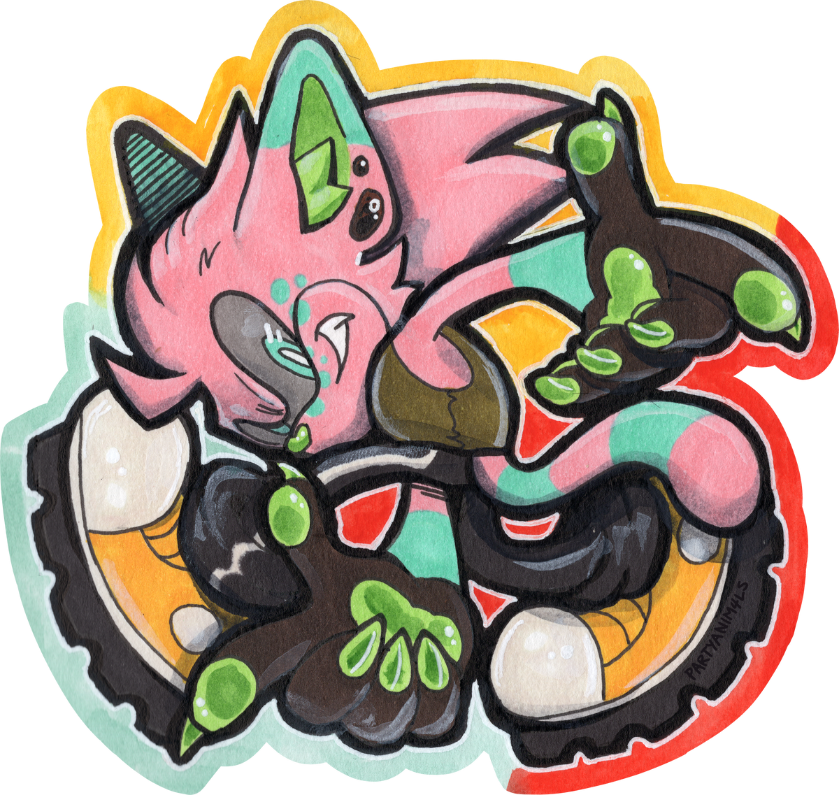 Large sticker