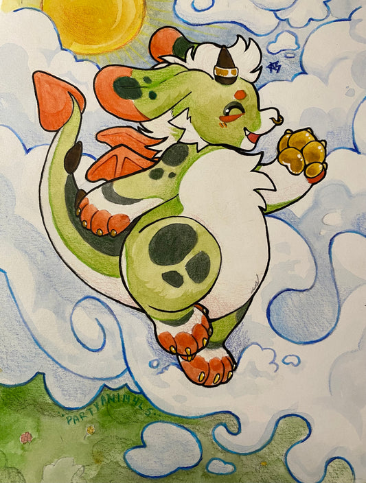 Water color commission
