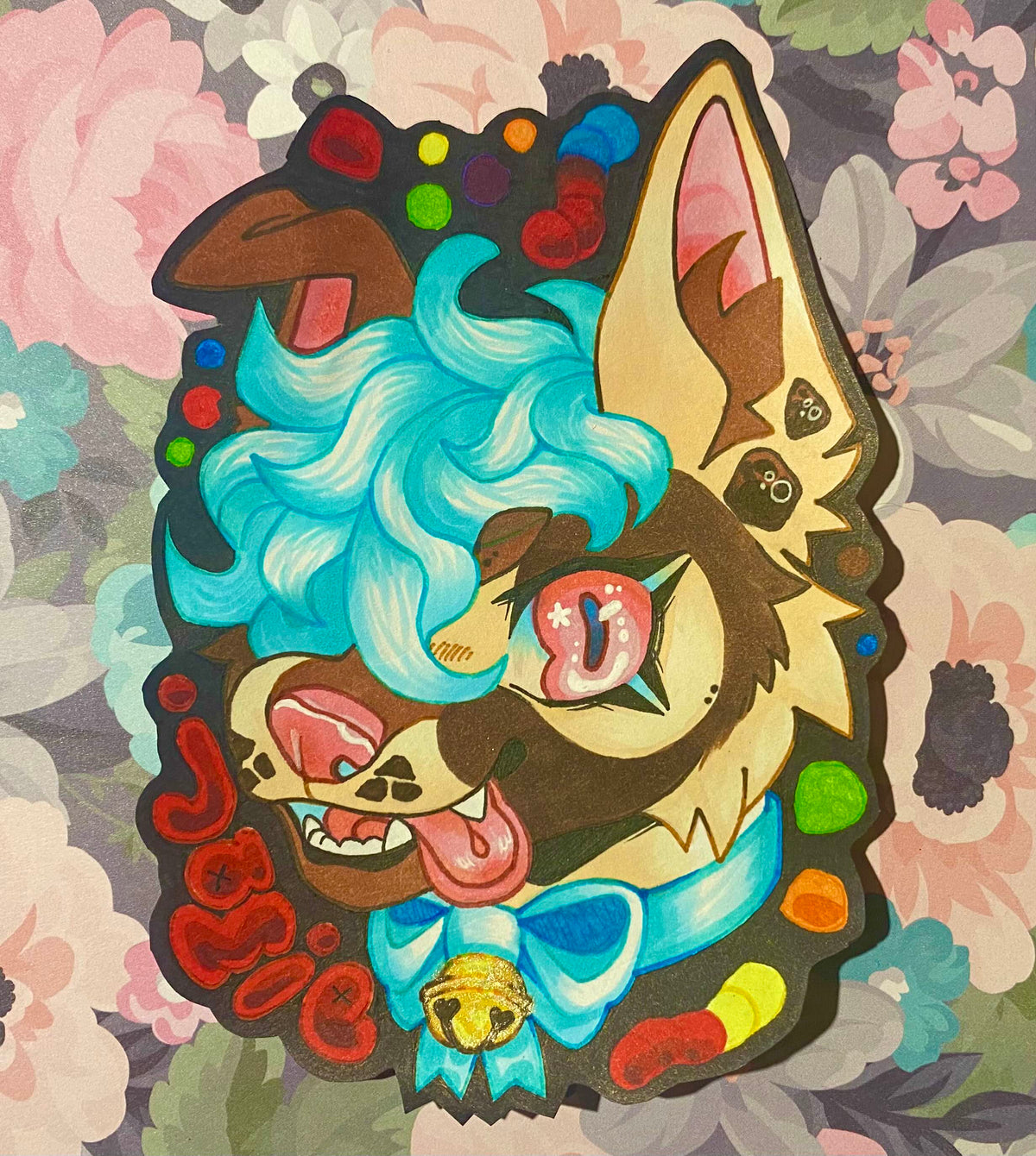Traditional badge