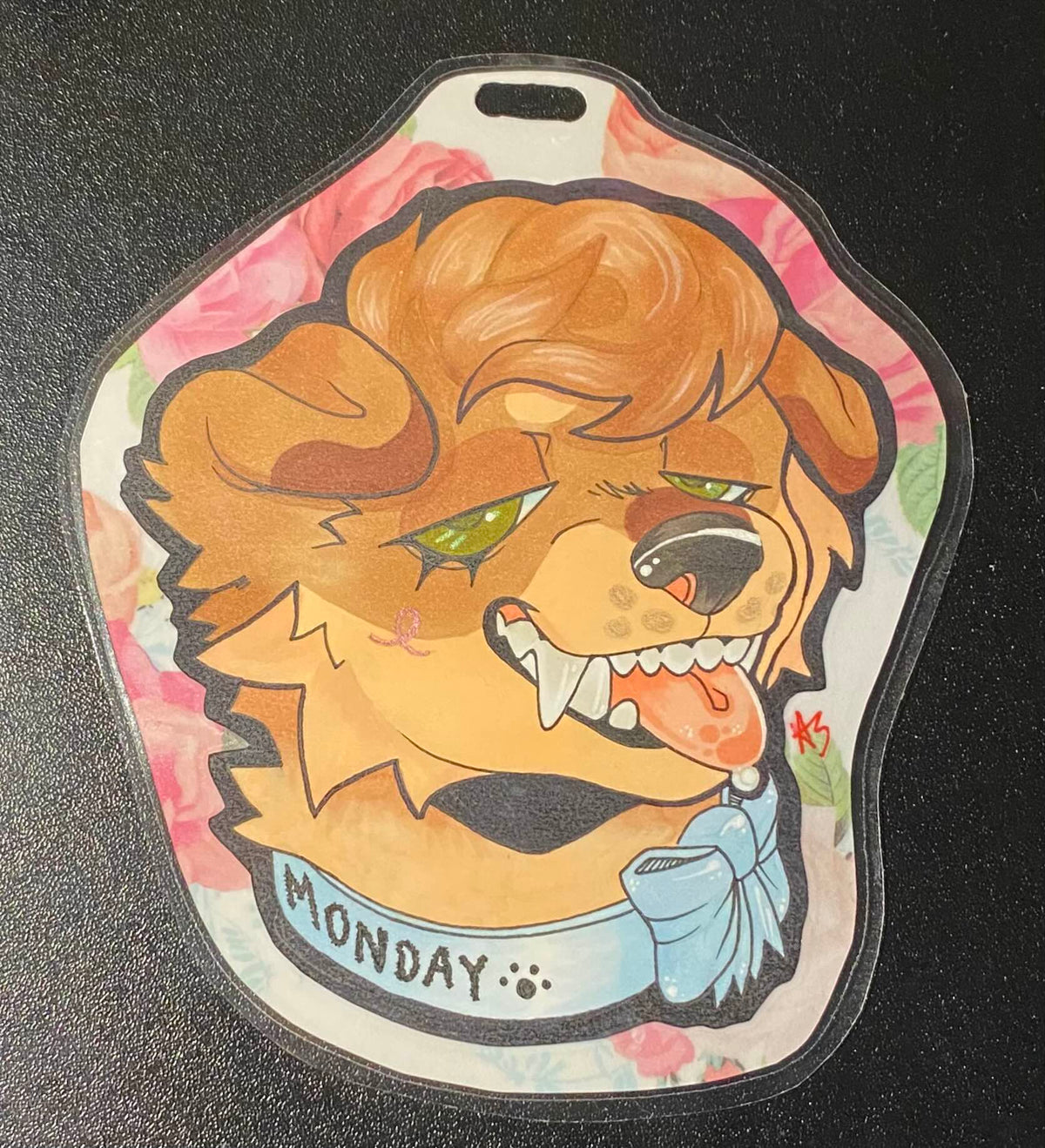 Traditional badge