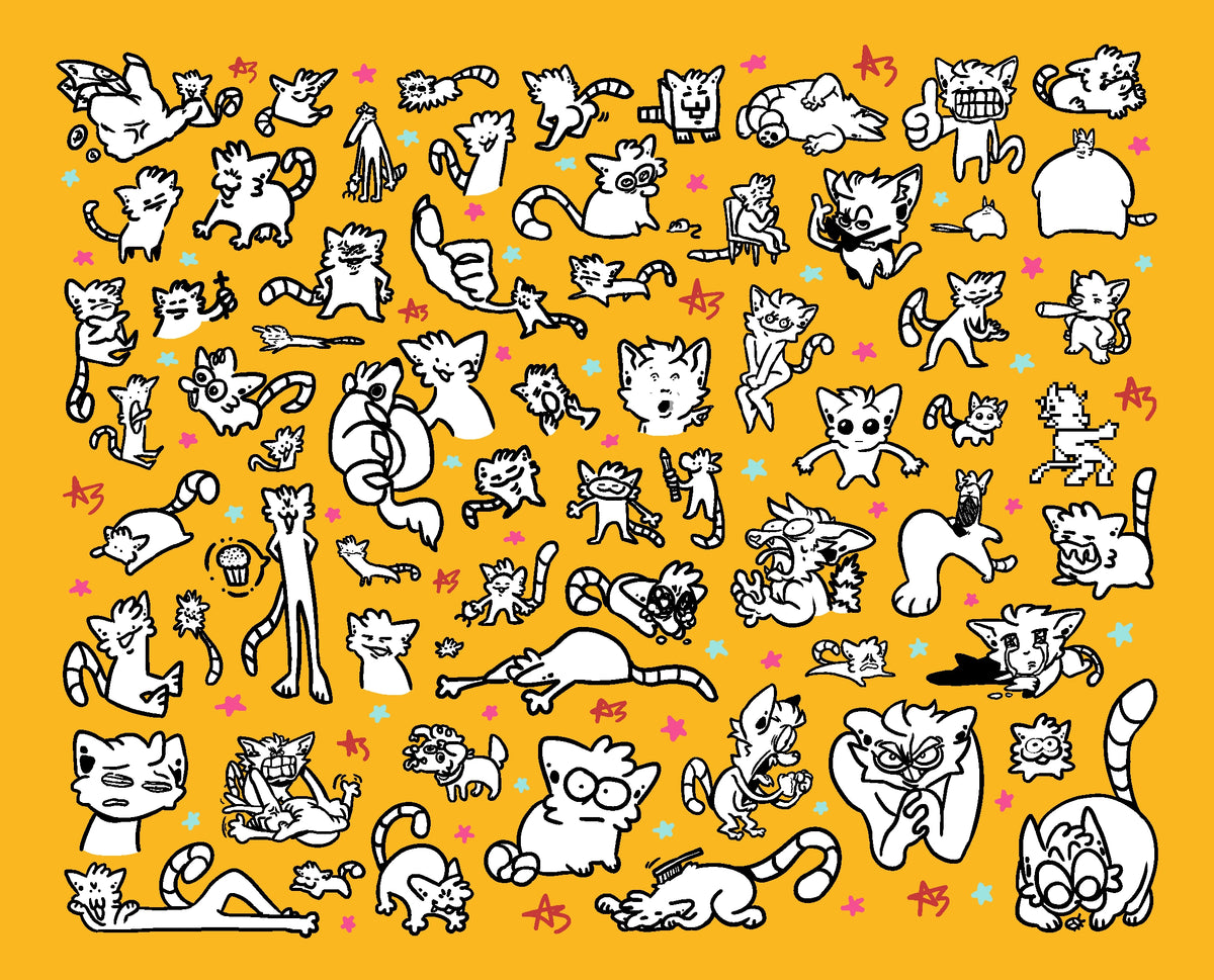 Little freaks throw blanket