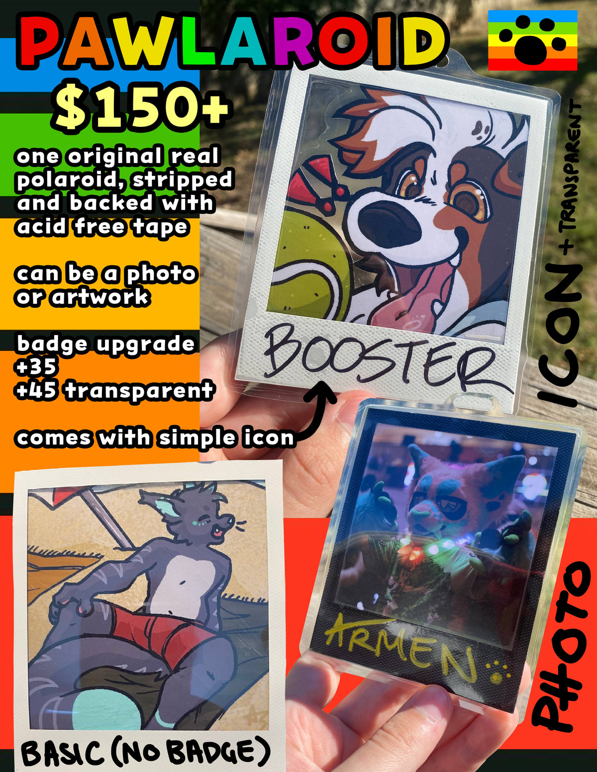 Pawlaroid commission