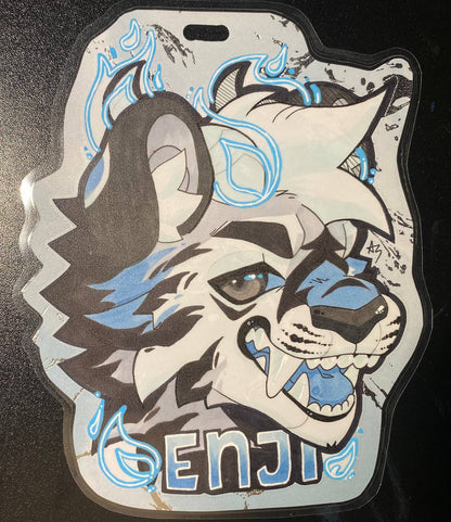 Traditional badge