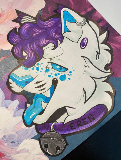 Traditional badge