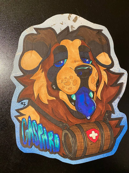 Traditional badge
