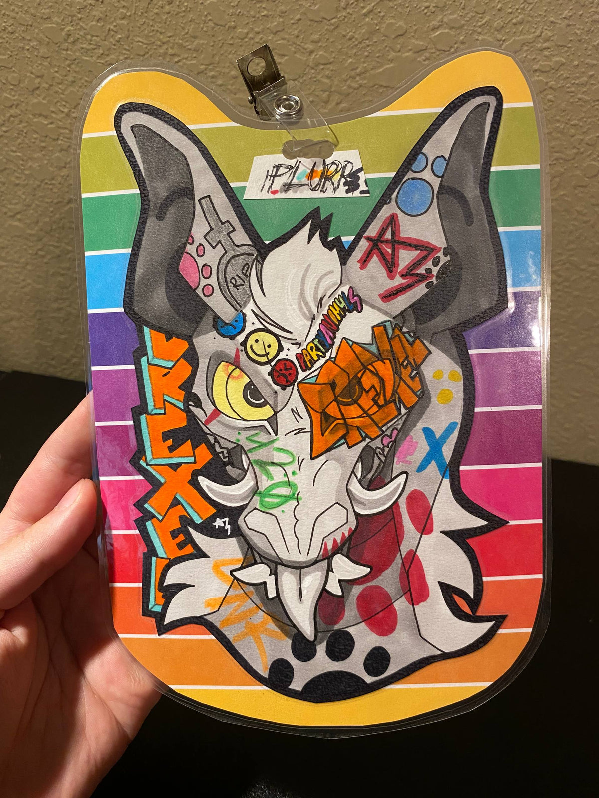 Traditional badge